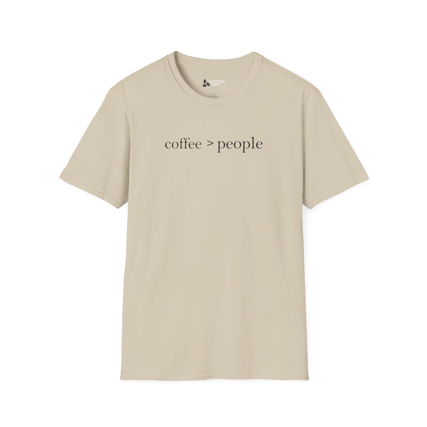 Coffee > People T-Shirt