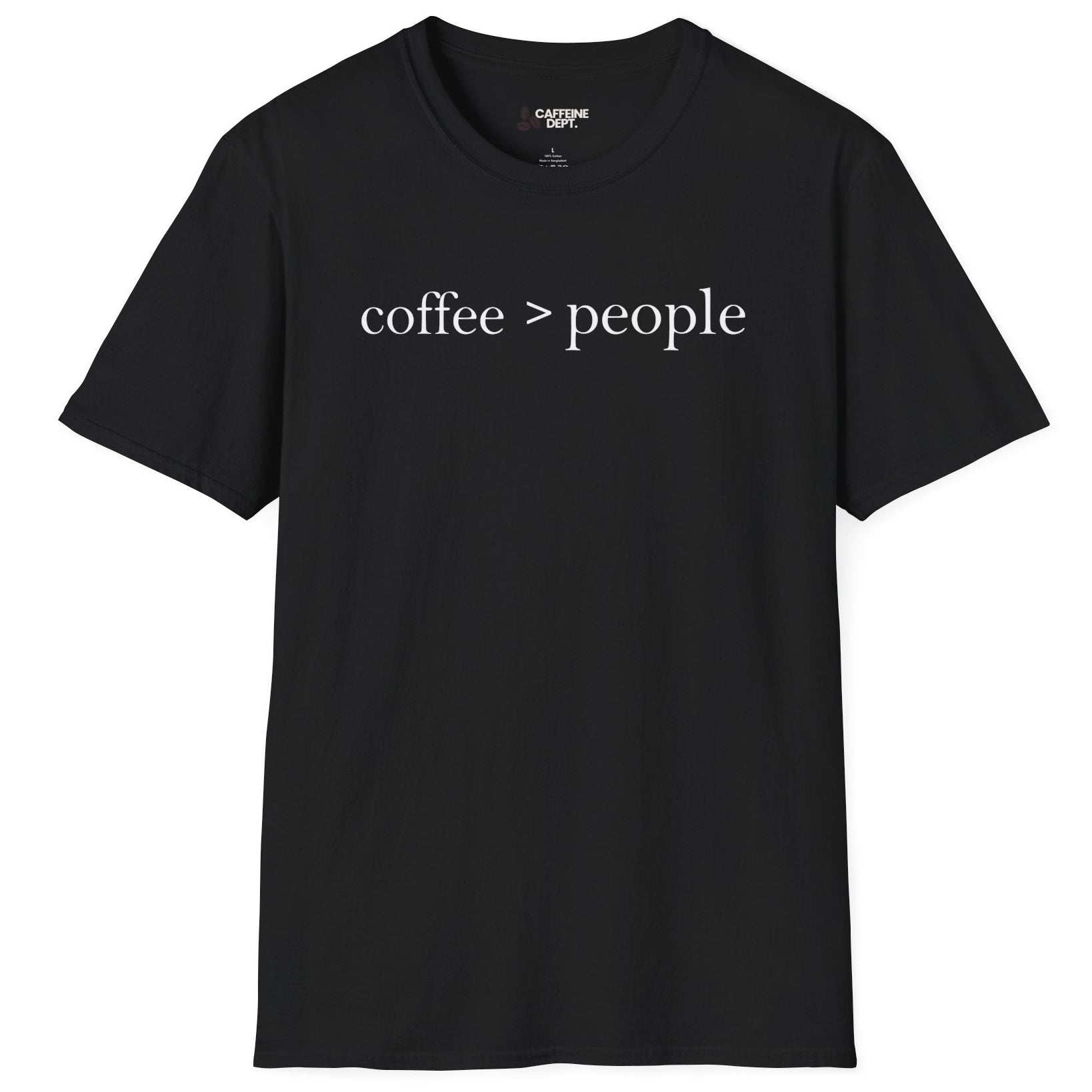 Coffee > People T-Shirt