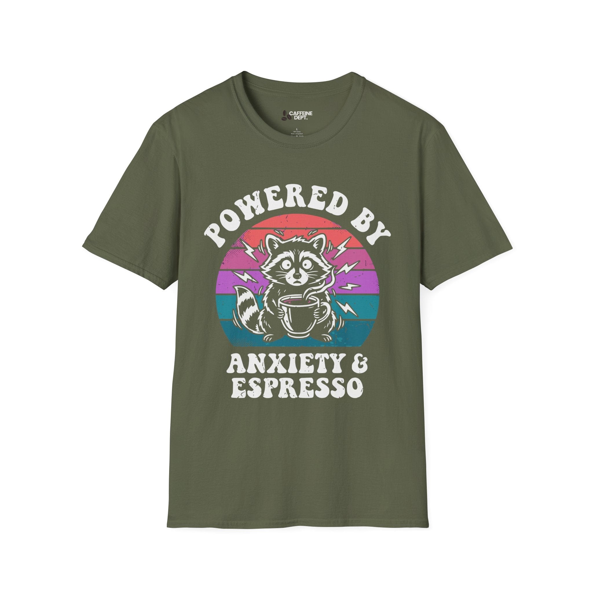 Anxious Raccoon T-Shirt