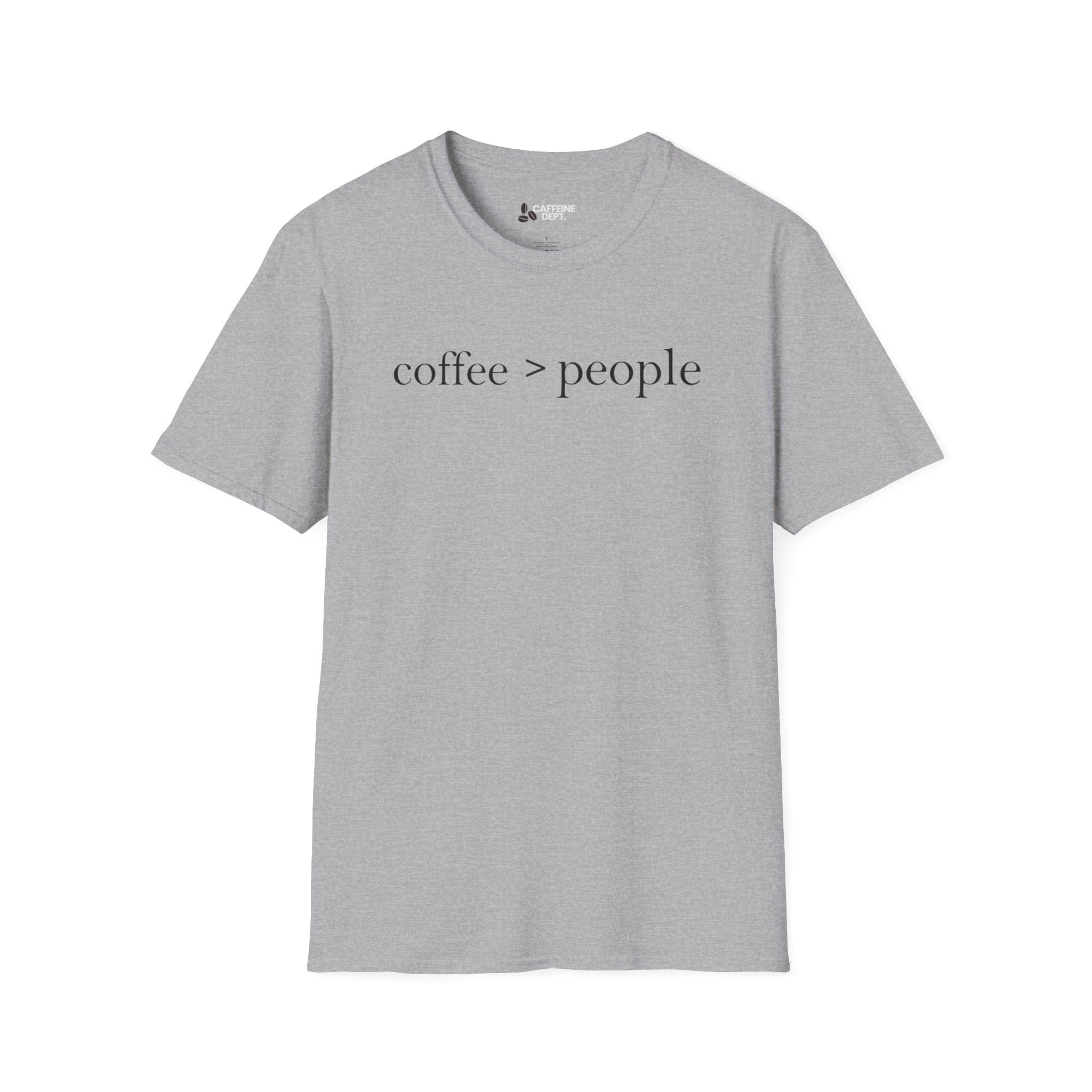 Coffee > People T-Shirt