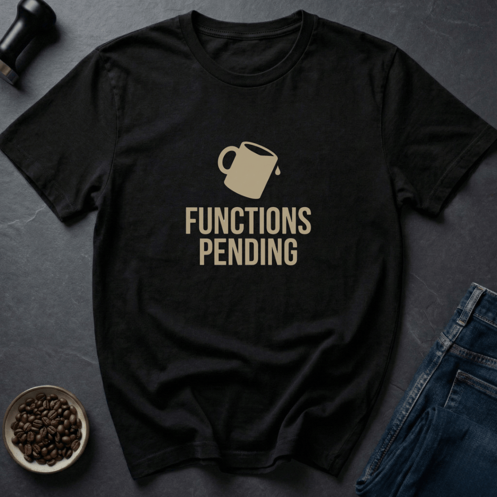 Coffee graphic Coffee Required T-Shirt in by Caffeine Dept
