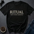 Coffee graphic Morning Ritual T-Shirt in by Caffeine Dept