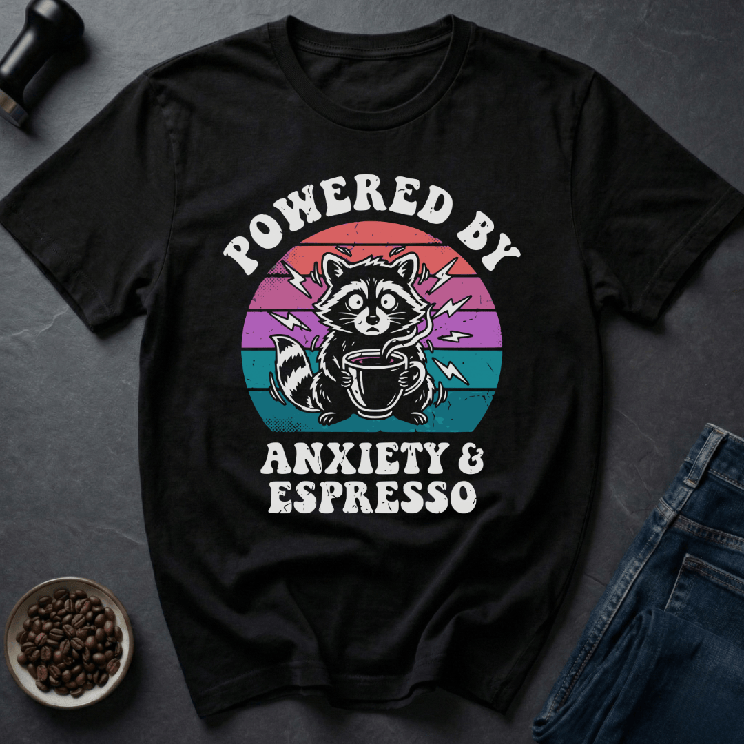 Anxious Raccoon T-Shirt