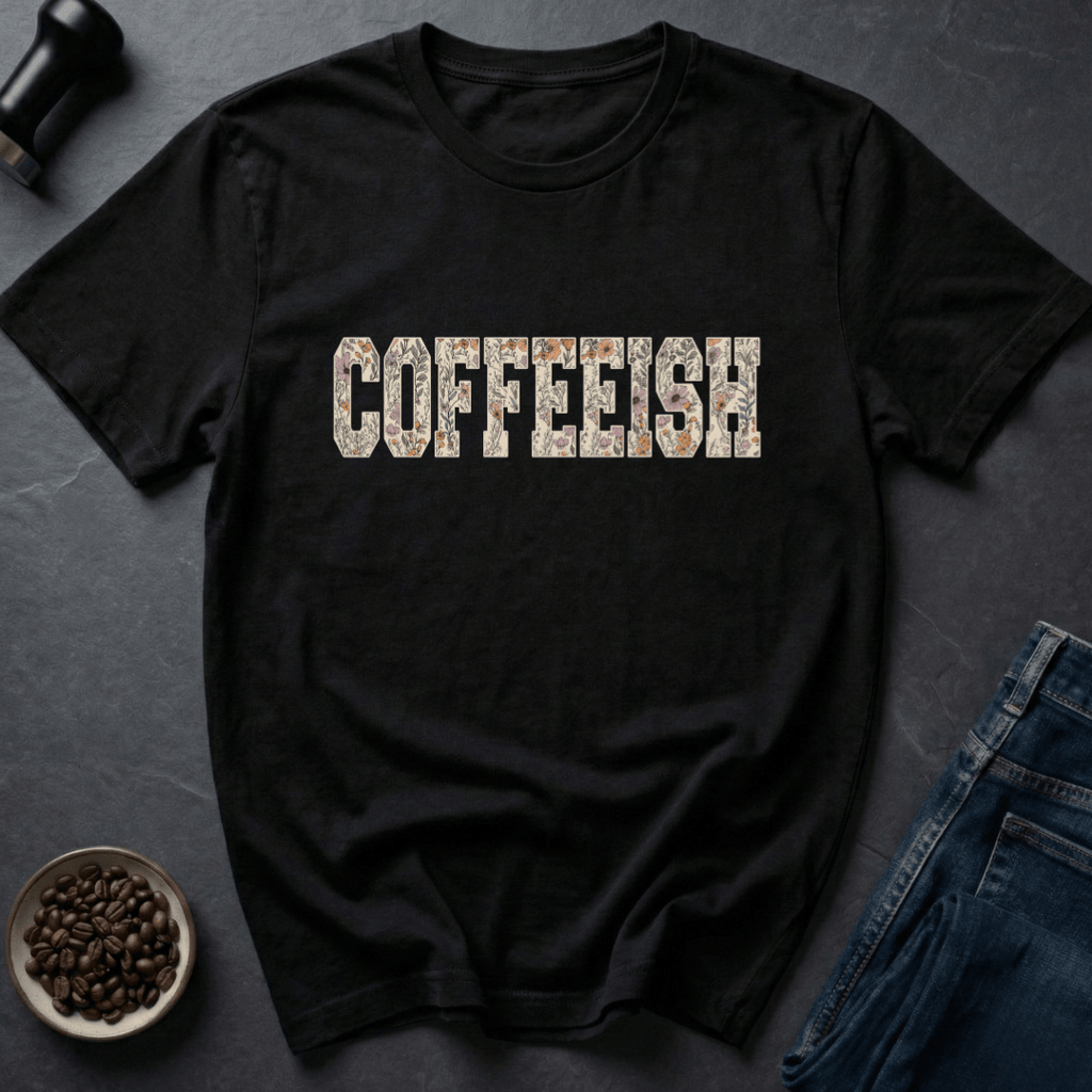 Coffee graphic Coffee Bloom T-Shirt in by Caffeine Dept
