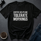 Coffee graphic Caffeine Therapy T-Shirt in by Caffeine Dept