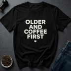 Coffee graphic Older Fuel T-Shirt in by Caffeine Dept
