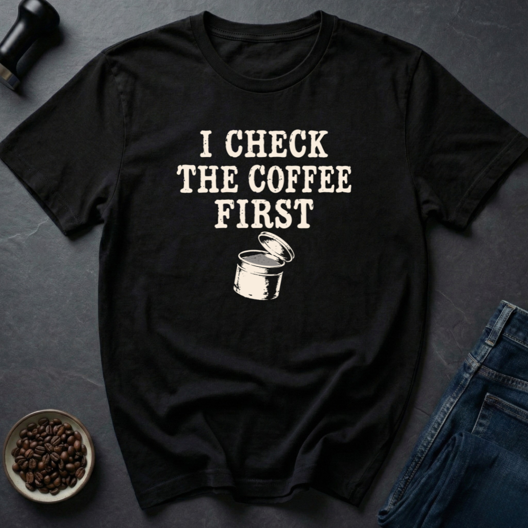 Priorities Checked T-Shirt