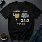 Coffee graphic Busy Mom T-Shirt in by Caffeine Dept