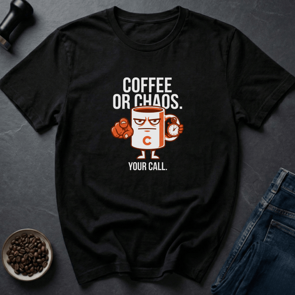 Coffee graphic Choose Coffee T-Shirt in by Caffeine Dept
