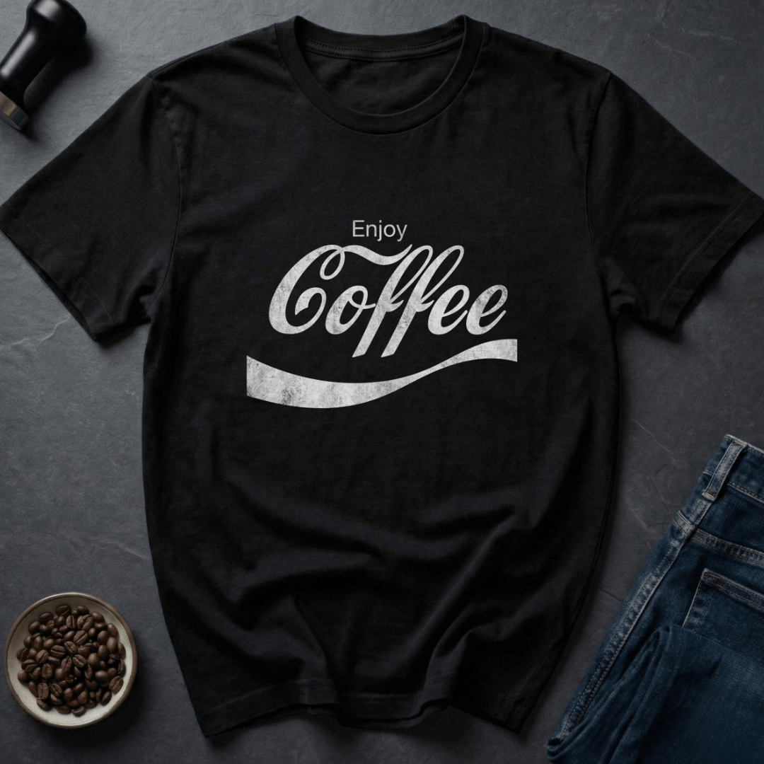 Coffee graphic Vintage Buzz T-Shirt in by Caffeine Dept