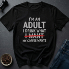 Adult Coffee T-Shirt