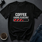 Coffee graphic Brew Booting T-Shirt in by Caffeine Dept