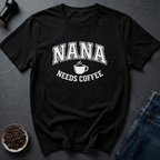 Coffee graphic Nana Coffee T-Shirt in by Caffeine Dept