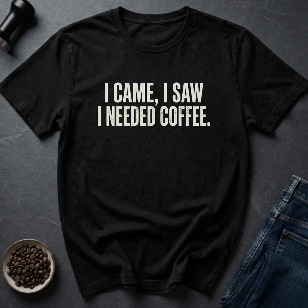Coffee graphic Coffee Needed T-Shirt in by Caffeine Dept