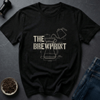 Coffee graphic Brewprint T-Shirt in by Caffeine Dept