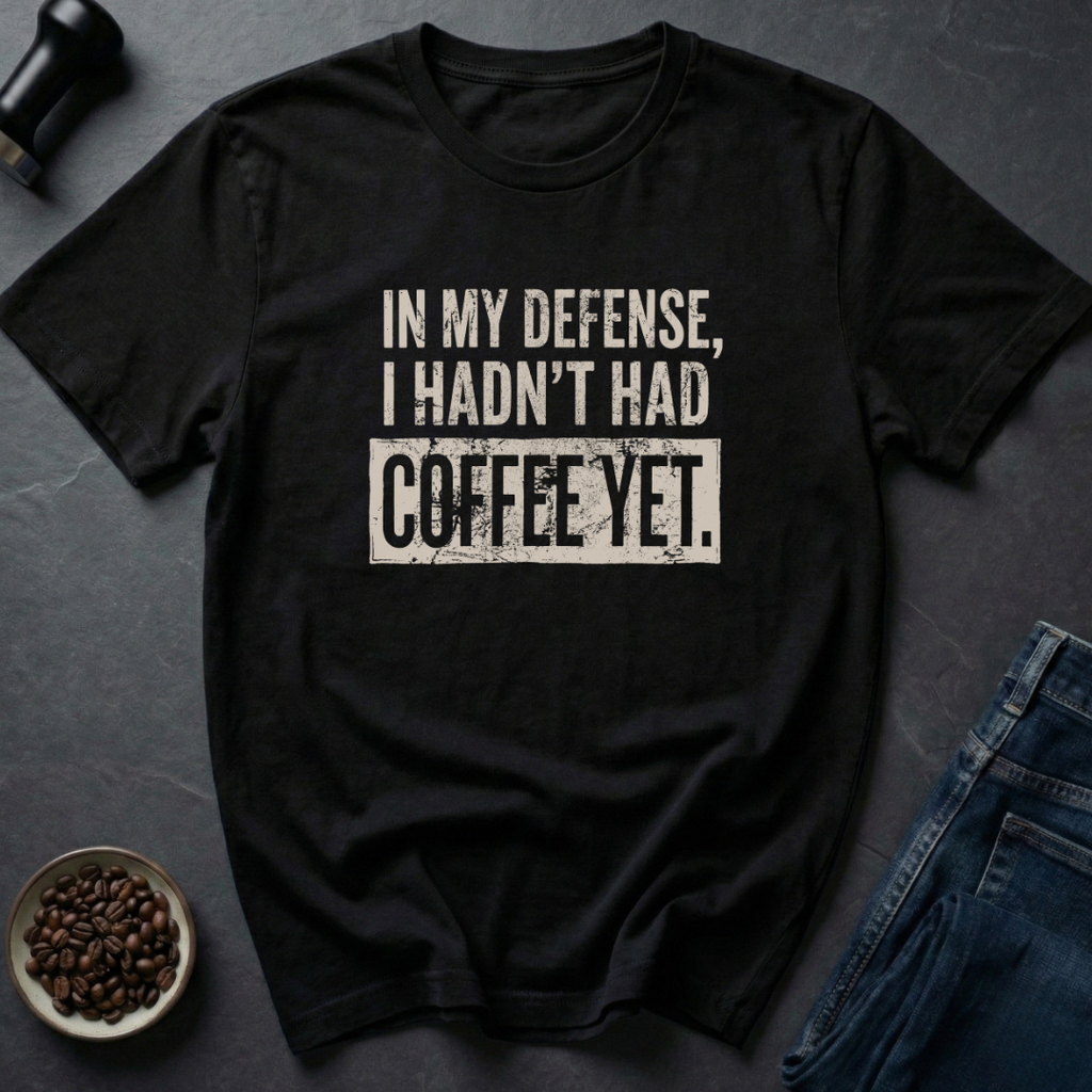 No Coffee Yet T-Shirt