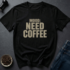 Coffee graphic Need Coffee Now T-Shirt in by Caffeine Dept