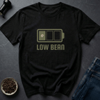 Coffee graphic Low Bean T-Shirt in by Caffeine Dept