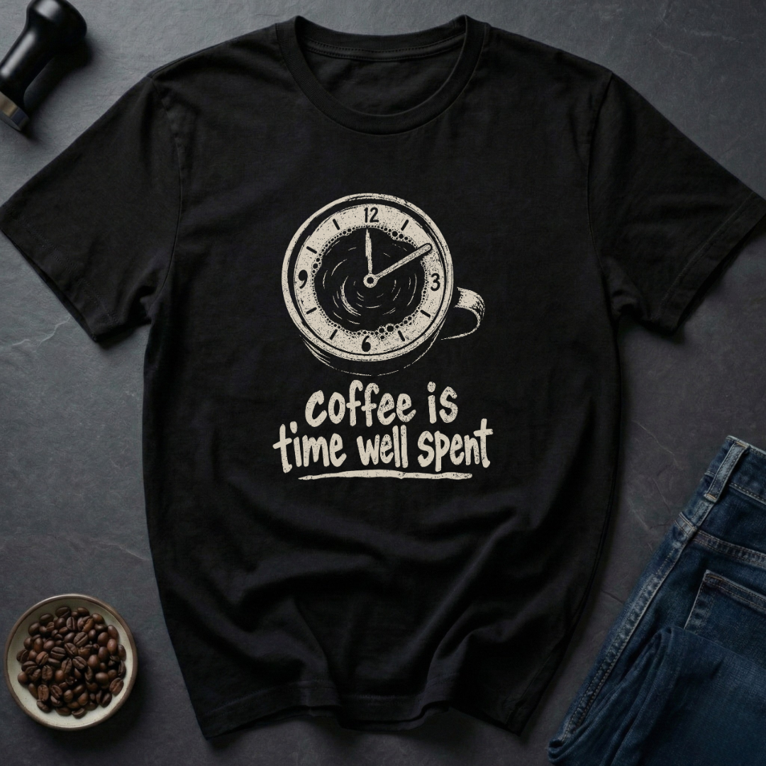 Clock Coffee T-Shirt