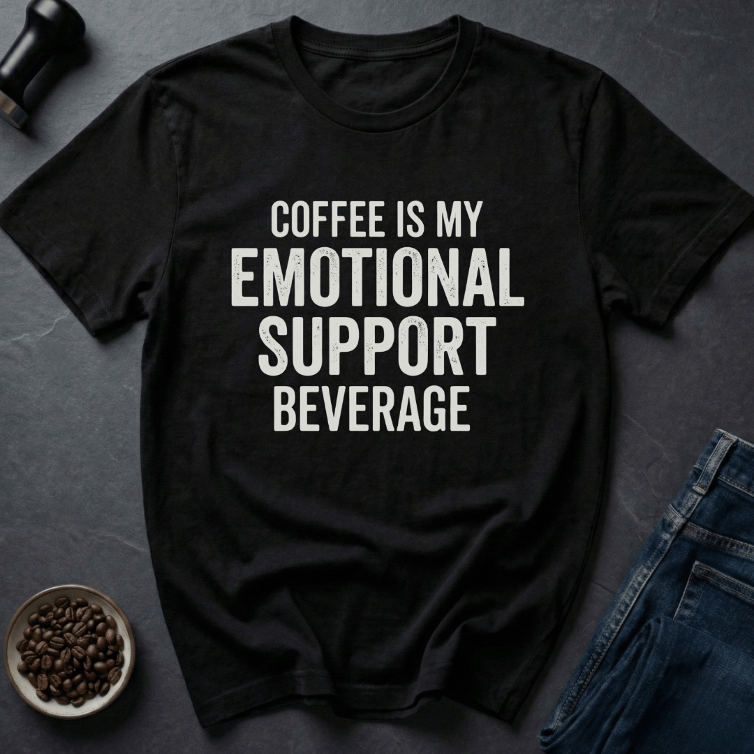 Coffee graphic Coffee Therapy T-Shirt in by Caffeine Dept