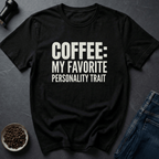 Coffee graphic Trait Coffee T-Shirt in by Caffeine Dept