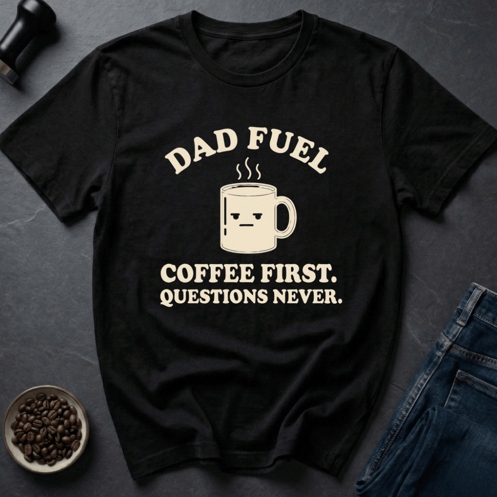 Coffee graphic Father Roast T-Shirt in by Caffeine Dept