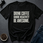 Coffee graphic Coffee Positivity T-Shirt in by Caffeine Dept