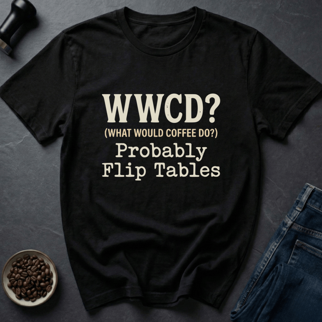 Coffee graphic Coffee Logic T-Shirt in by Caffeine Dept