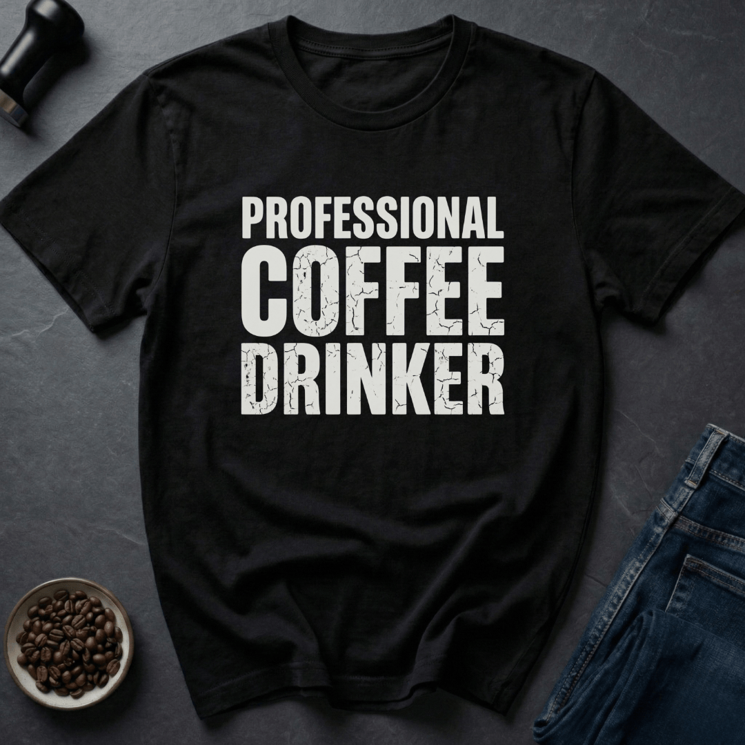 Coffee graphic Coffee Pro T-Shirt in by Caffeine Dept