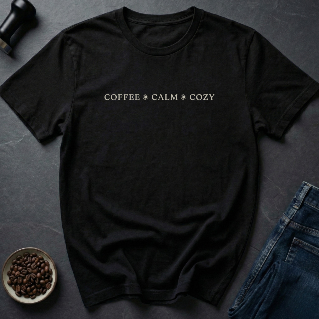 Coffee Calm Cozy T-Shirt