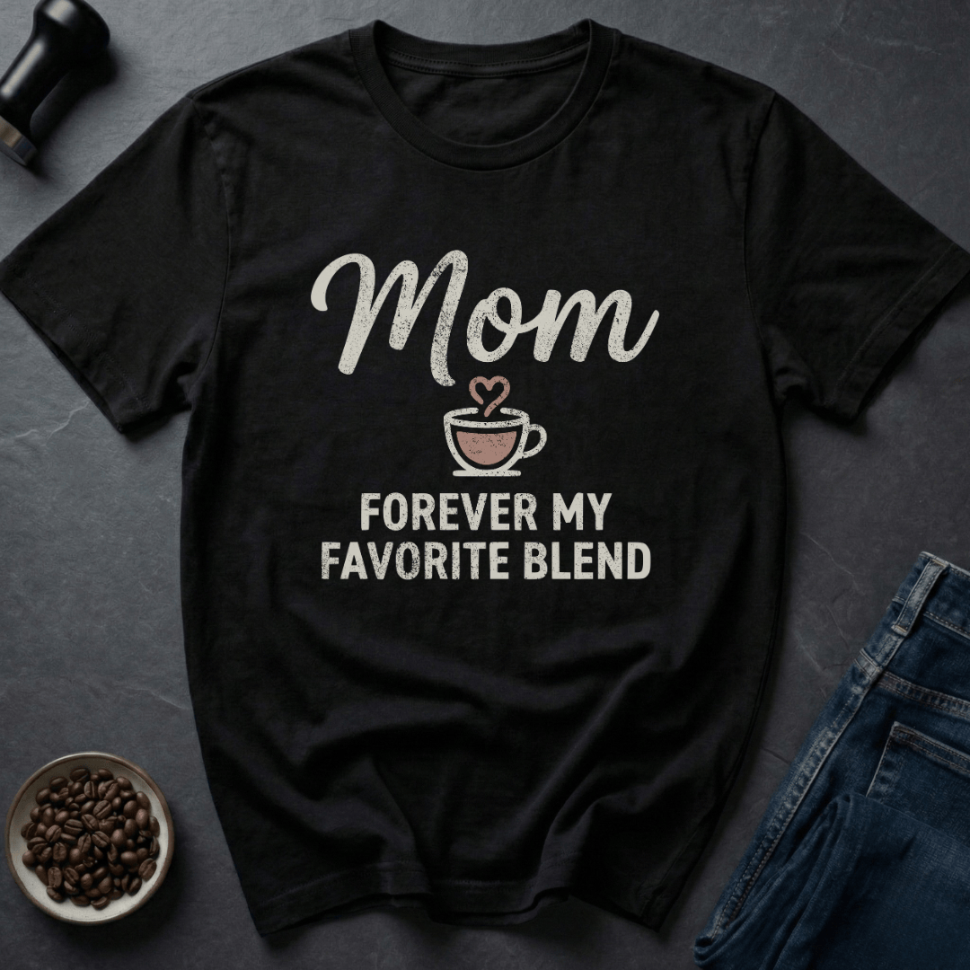 Coffee graphic Favorite Blend T-Shirt in by Caffeine Dept