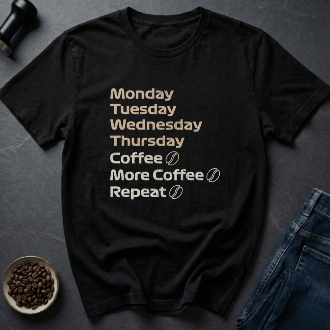 Weekday Repeat T-Shirt