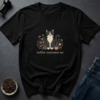 Coffee graphic Caffeine Cat T-Shirt in by Caffeine Dept