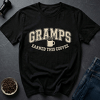 Coffee graphic Gramps Coffee T-Shirt in by Caffeine Dept