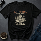 Coffee graphic Purrista Mode T-Shirt in by Caffeine Dept