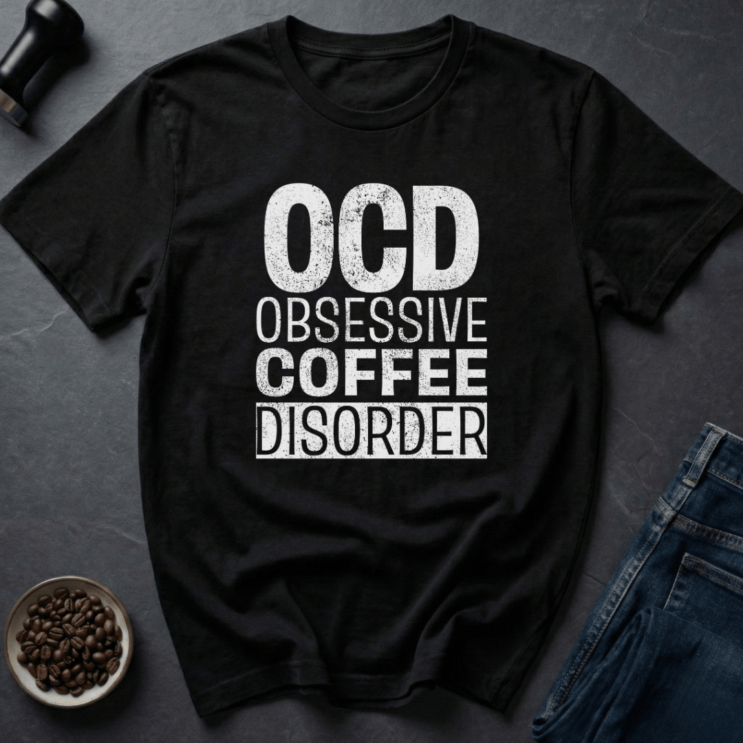 Coffee graphic Coffee Disorder T-Shirt in by Caffeine Dept