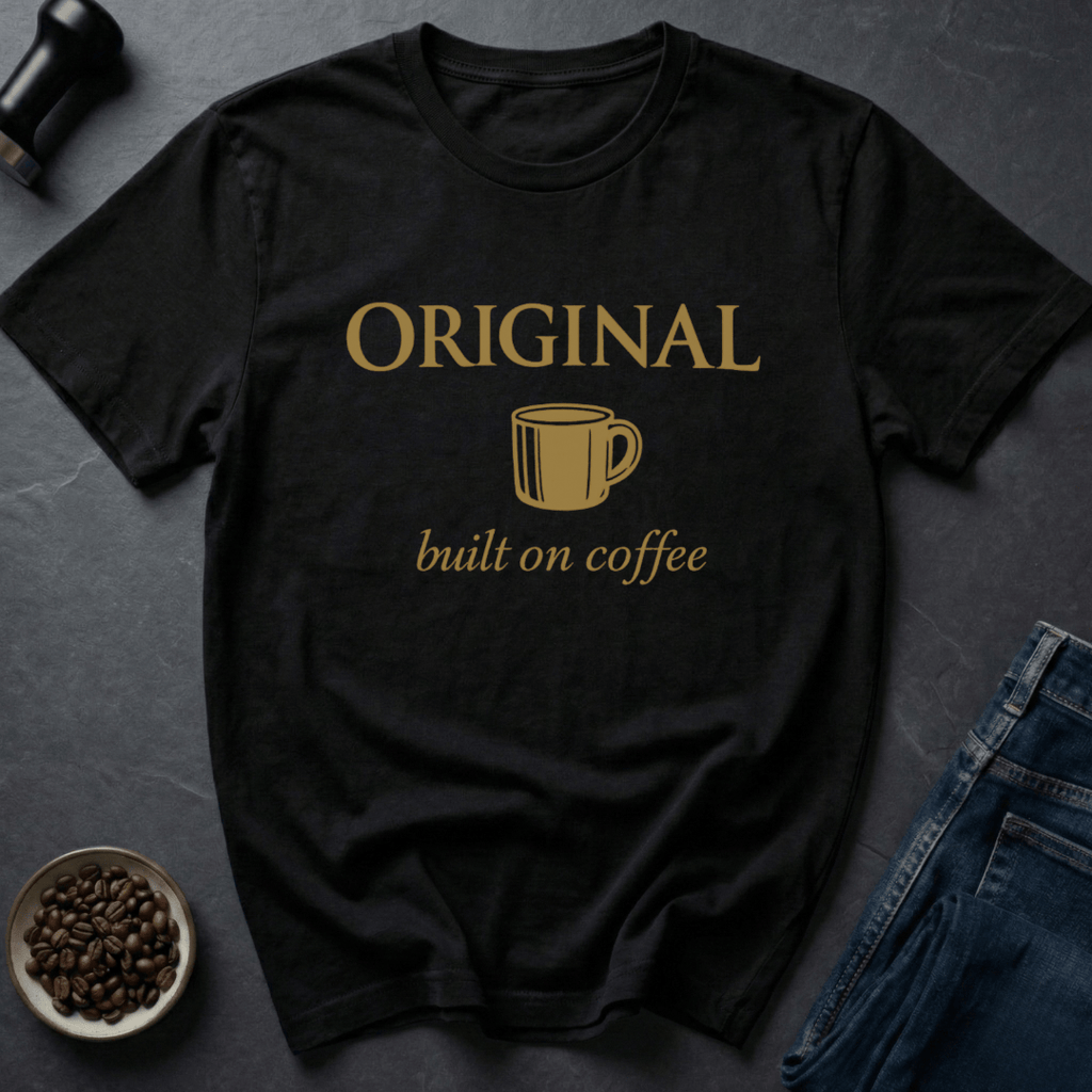 Coffee graphic Original Coffee T-Shirt in by Caffeine Dept