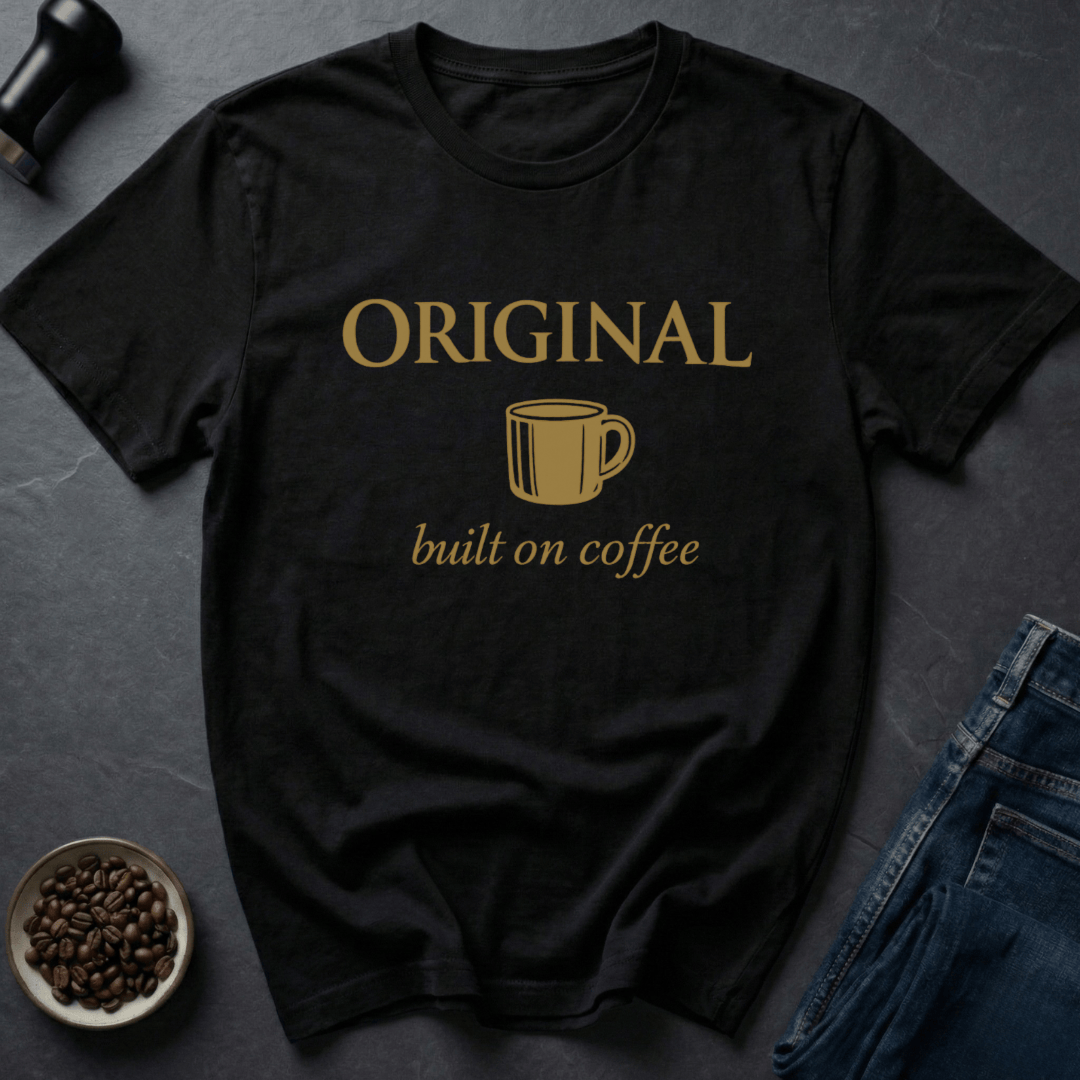 Coffee graphic Original Coffee T-Shirt in by Caffeine Dept