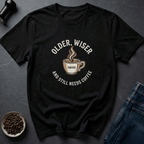 Coffee graphic Aged Brew T-Shirt in by Caffeine Dept