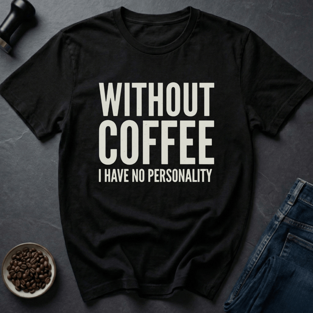 Coffee graphic Coffee Identity T-Shirt in by Caffeine Dept
