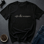 Coffee graphic Coffee News T-Shirt in by Caffeine Dept