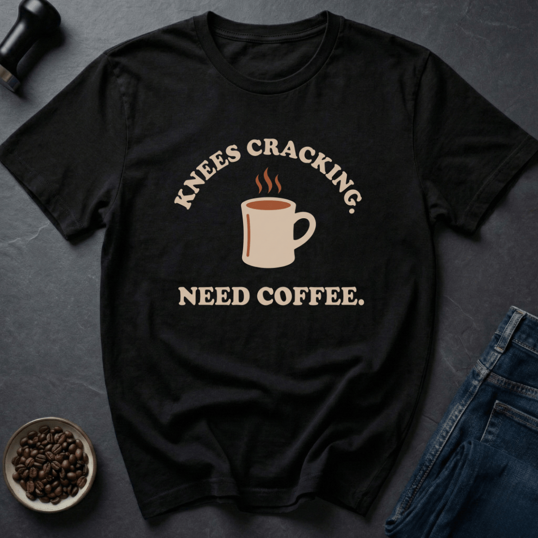 Coffee graphic Old Bones T-Shirt in by Caffeine Dept