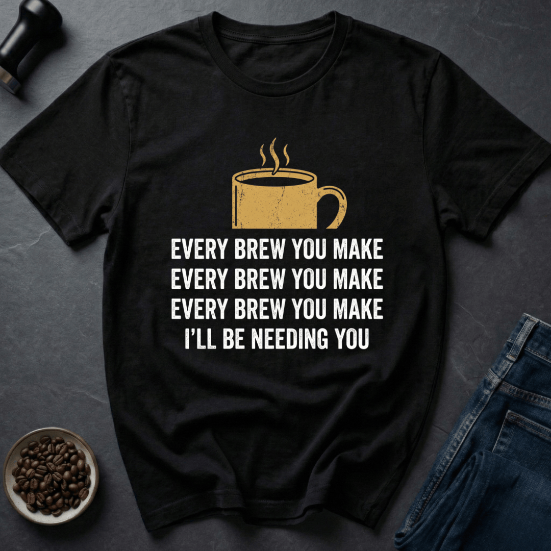 Coffee graphic Sip Stalker T-Shirt in by Caffeine Dept