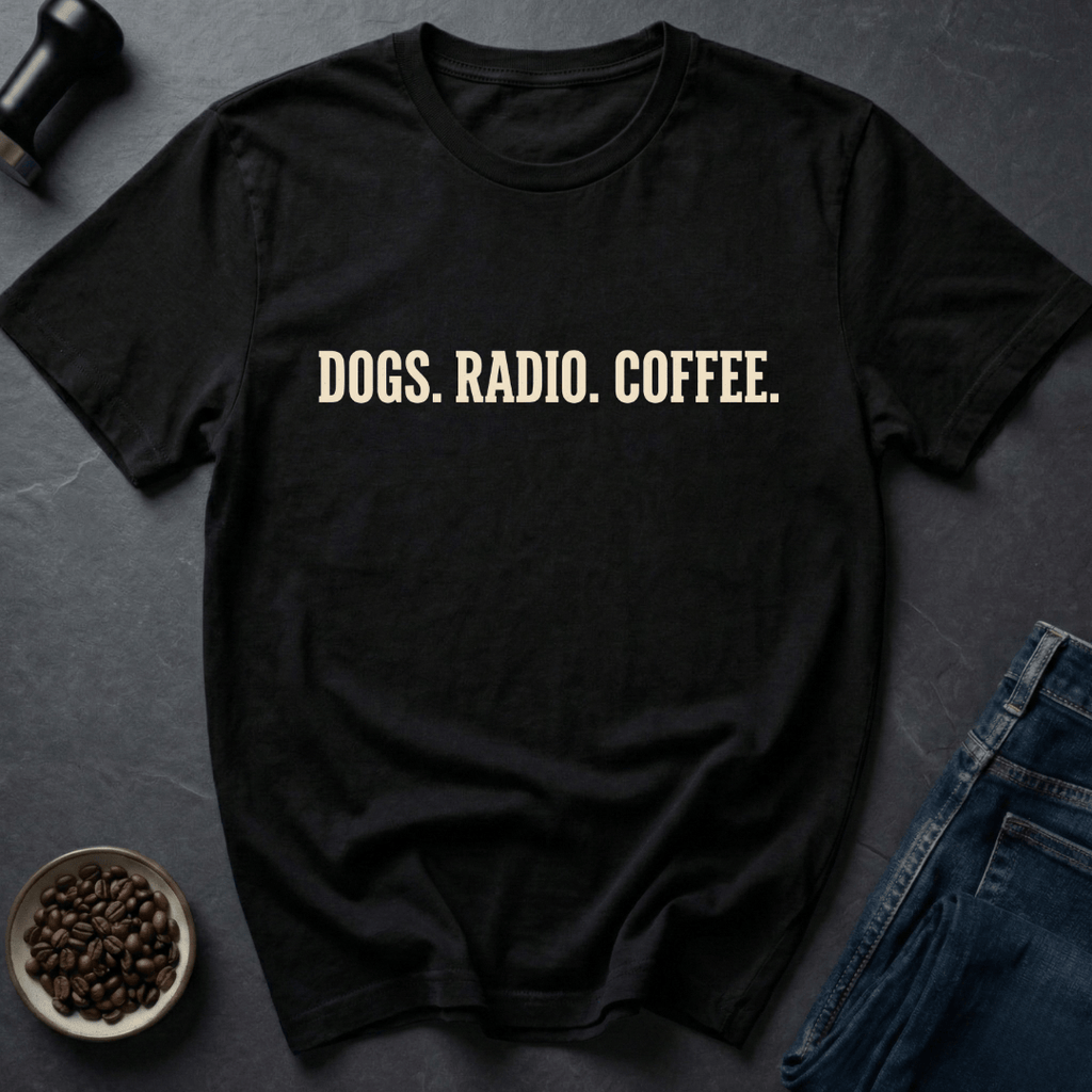 Coffee graphic Porch Brew T-Shirt in by Caffeine Dept
