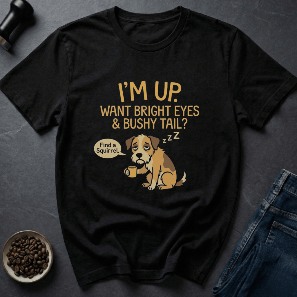 Coffee graphic Morning Mood T-Shirt in by Caffeine Dept