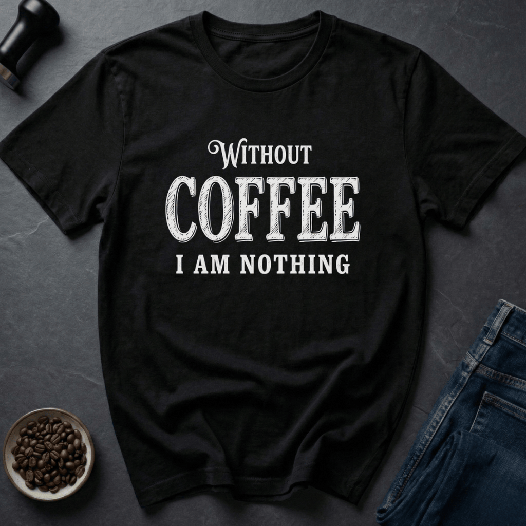 Coffee graphic Soul Missing T-Shirt in by Caffeine Dept