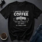 Coffee graphic Faith Coffee T-Shirt in by Caffeine Dept