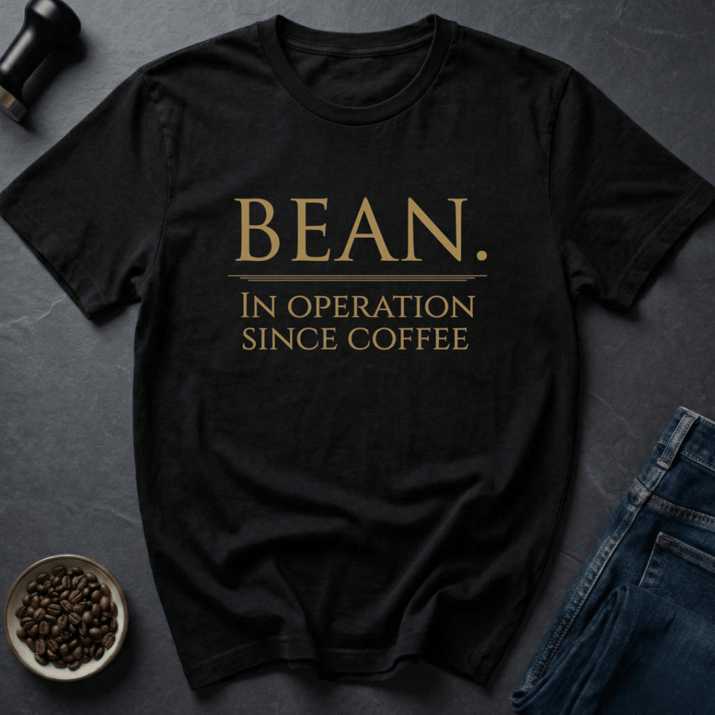Coffee graphic Bean Mode T-Shirt in by Caffeine Dept