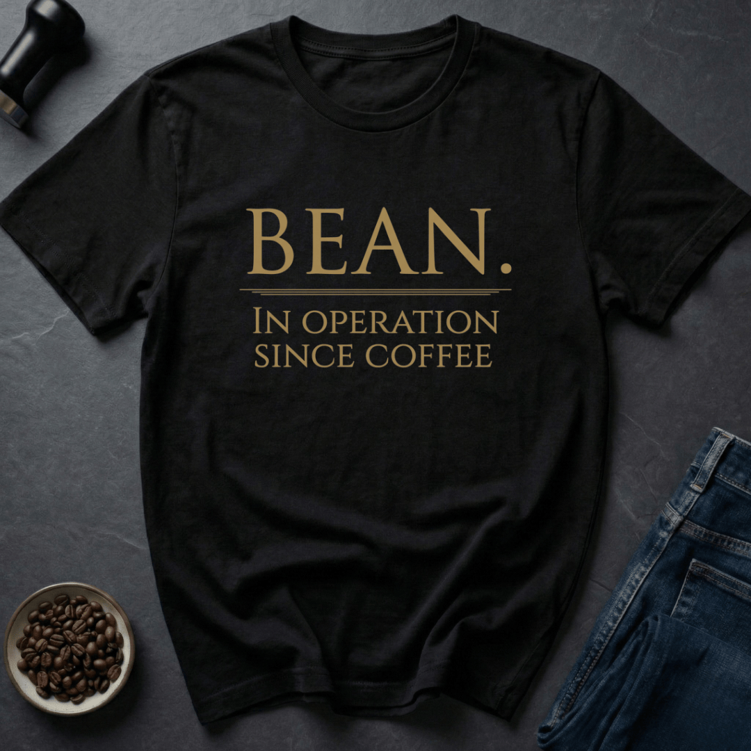 Coffee graphic Bean Mode T-Shirt in by Caffeine Dept