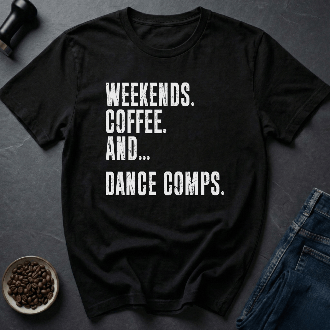 Coffee graphic Weekends Coffee... T-Shirt in by Caffeine Dept